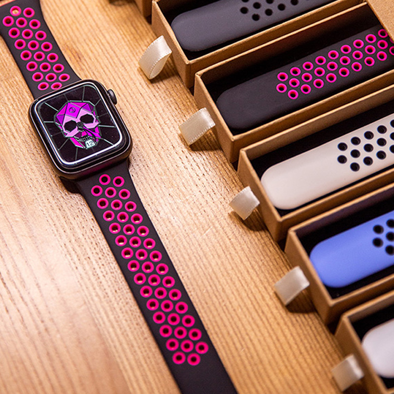 Women'S Accessories Nike - สายซิลิโคนสำหรับสายคาด Apple Watch 45มม. 40มม. 44มม.