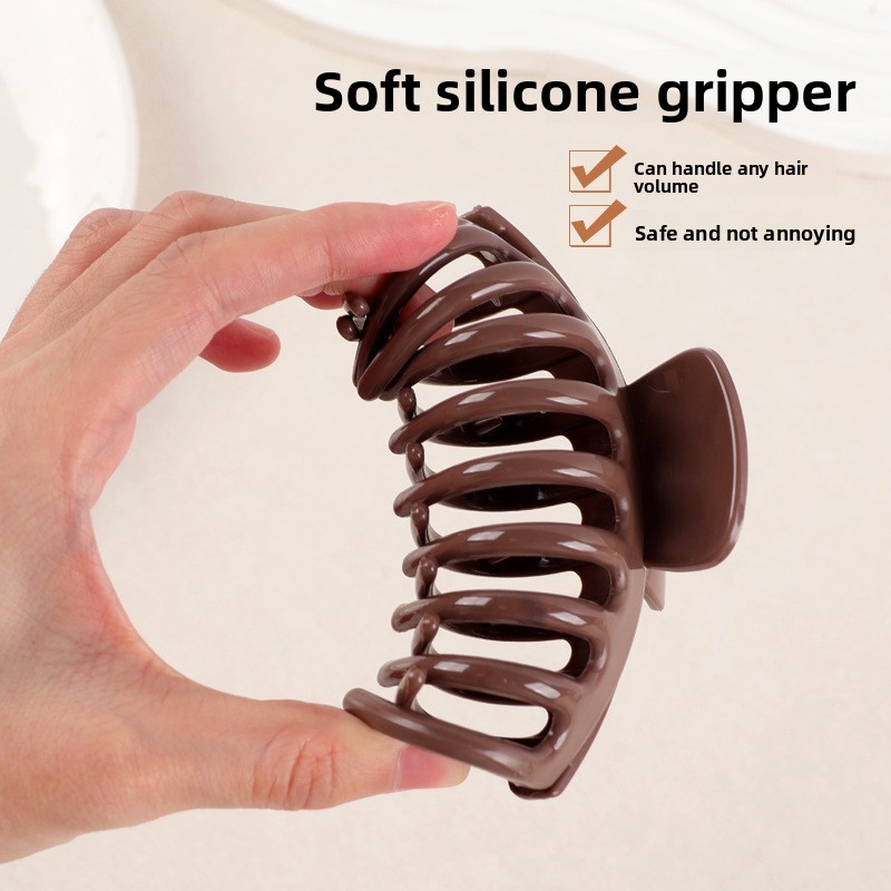 Women Accessories Dropshipping - กิ๊บหนีบผมซิลิโคนนุ่มรูปฉลาม ปลอดภัย ทนทานต่อการตกหล่น ไม่แตกหัก กิ๊บหนีบผมสำหรับผู้หญิง ใช้งานสะดวก