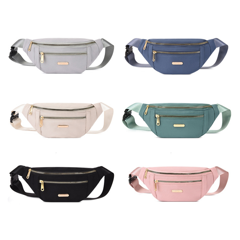 Women Accessories Pouch - กระเป๋าคาดเอวสำหรับผู้หญิงใหม่กระเป๋าคาดเอวมีซิปกระเป๋าคาดอกอ๊อกฟอร์ดกระเป๋าเงินสำหรับผู้หญิงกระเป๋าคาดเอวกระเป๋าคาดเอวแบบพกพา