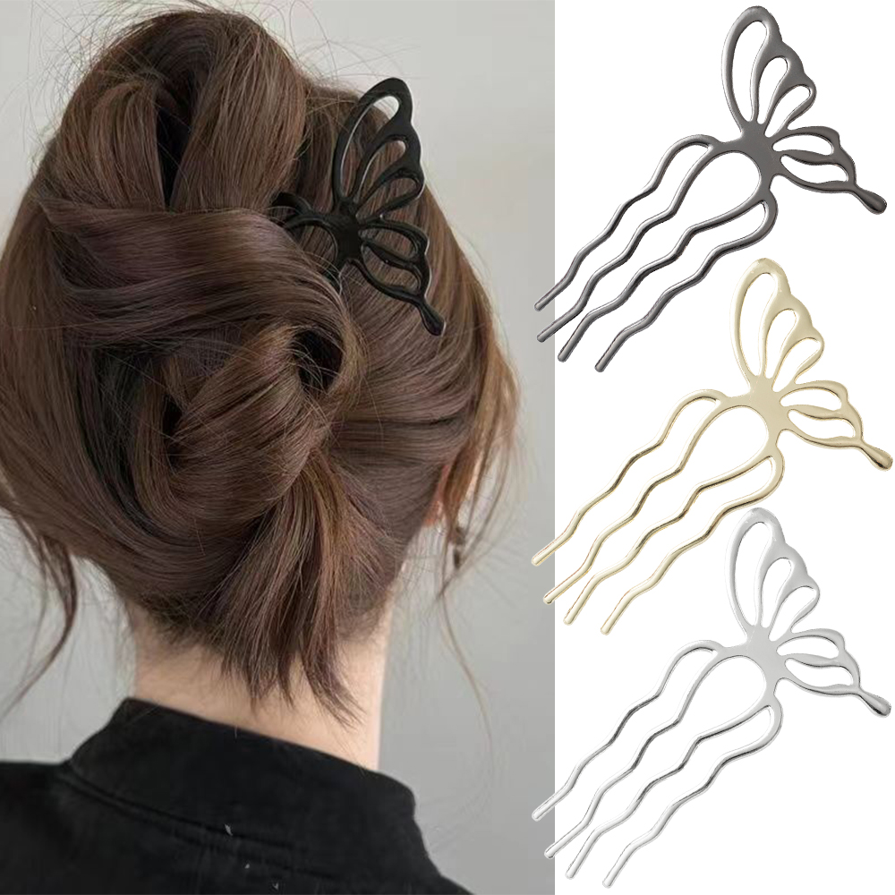 กิ๊บติดผมรูปผีเสื้อแบบเกาหลี ร - Women Accessories Shop บทวิจารณ์และราคา