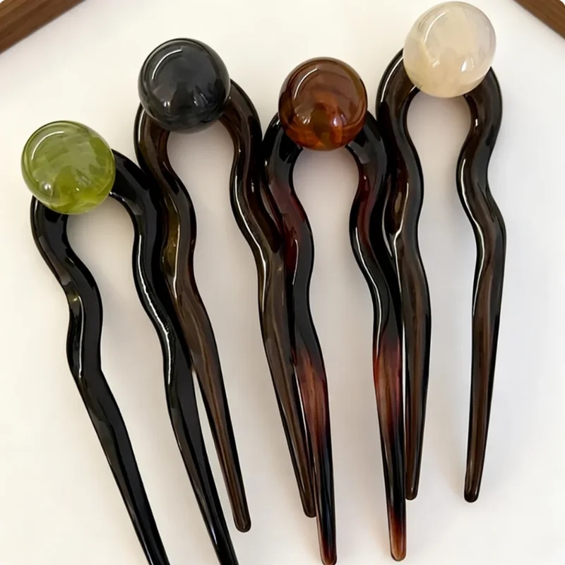 กิ๊บติดผมรูปตัว U สีแฟชั่นประด - Women Accessories Shop บทวิจารณ์และราคา