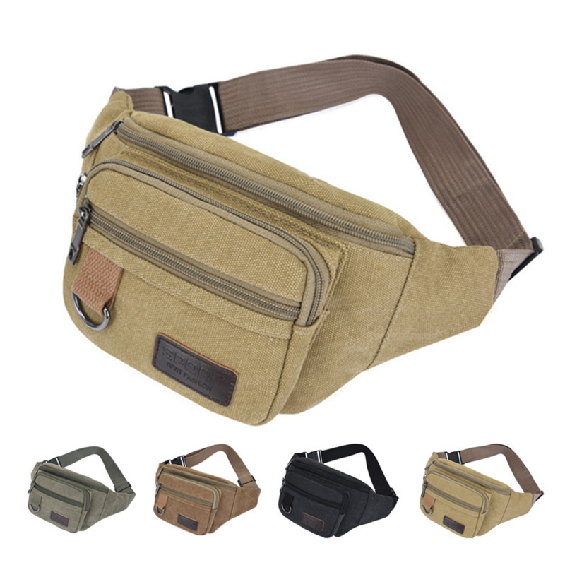 กระเป๋าคาดเอวผ้าแคนวาส กระเป๋า - Women Accessories Pouch บทวิจารณ์และราคา