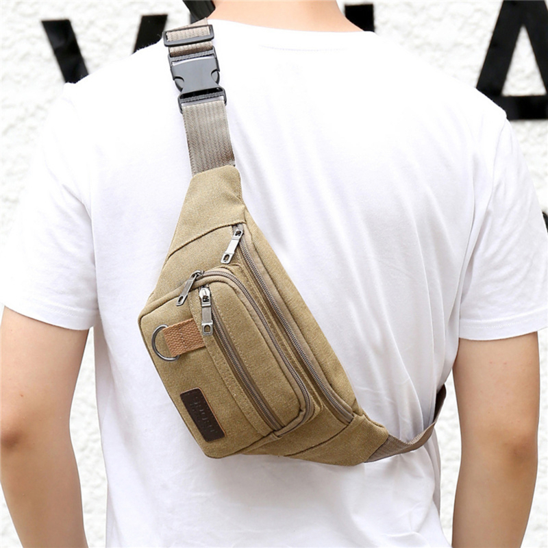 กระเป๋าคาดเอวผ้าแคนวาส กระเป๋า - Women Accessories Pouch บทวิจารณ์และราคา