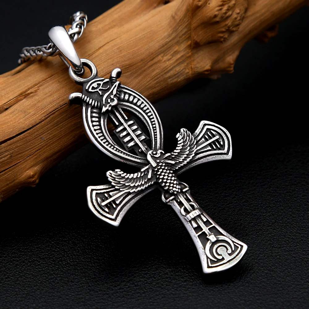 จี้สร้อยคอรูปอันค์รูปนกอินทรีส - Women'S Egyptian Accessories บทวิจารณ์และราคา