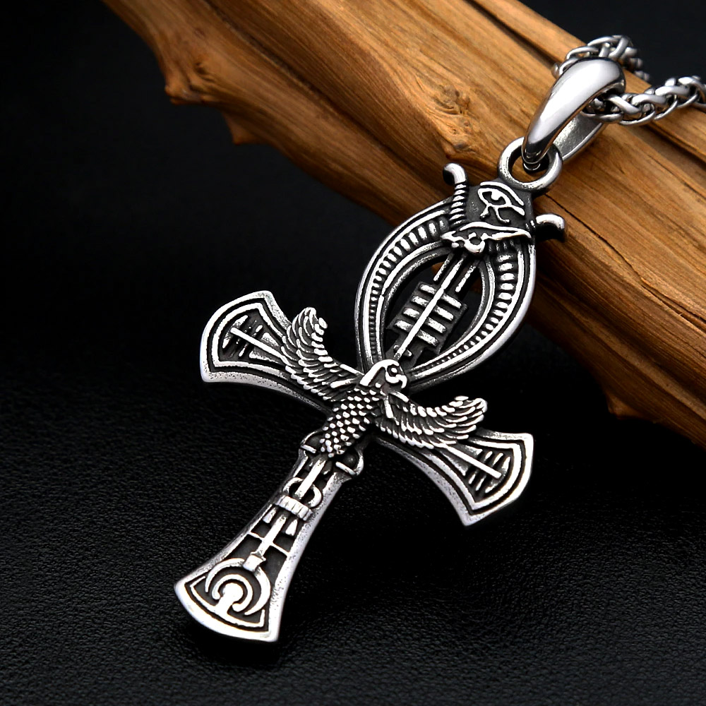 จี้สร้อยคอรูปอันค์รูปนกอินทรีส - Women'S Egyptian Accessories บทวิจารณ์และราคา