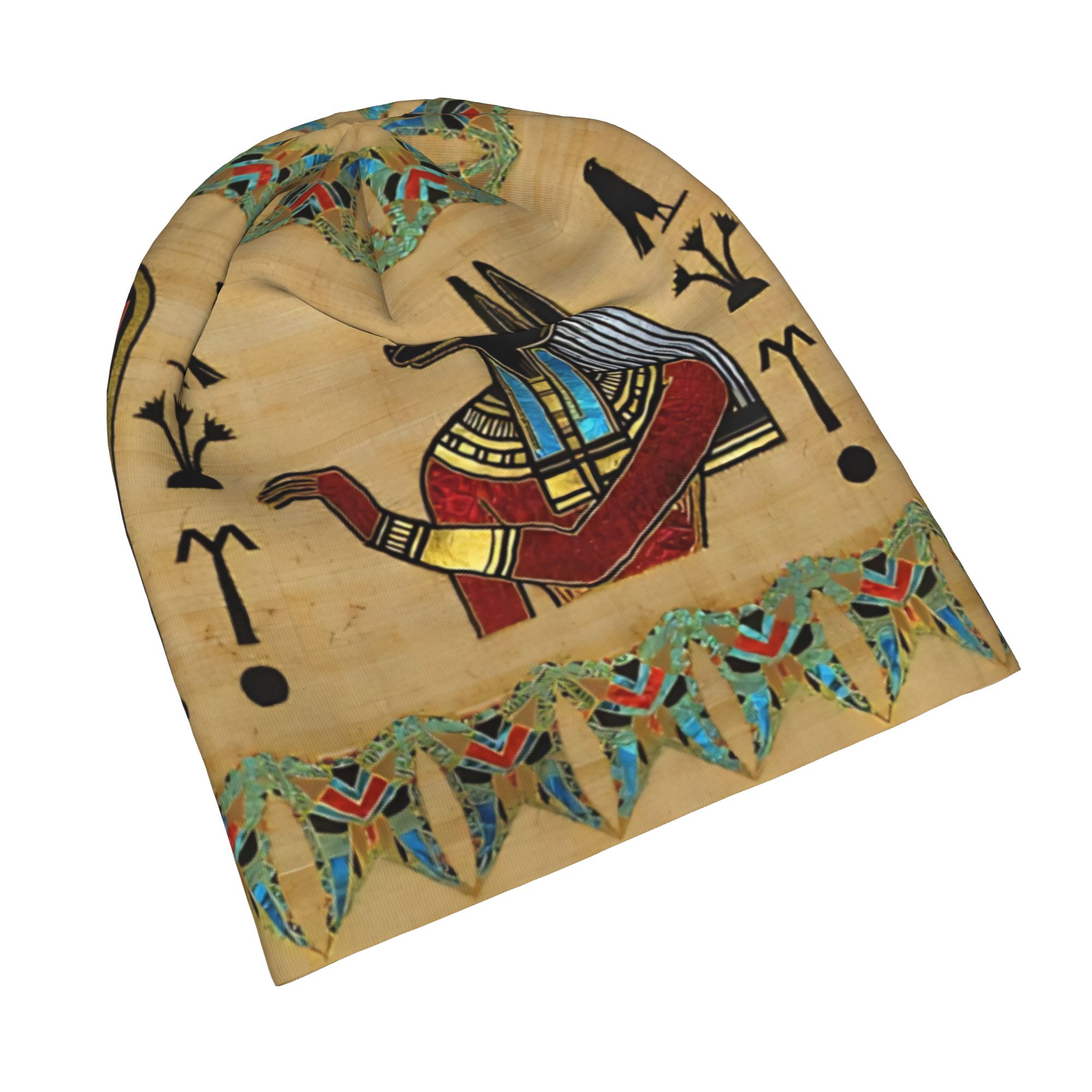 หมวกบีนนี่ลายอานูบิสอียิปต์บนก - Women'S Egyptian Accessories บทวิจารณ์และราคา