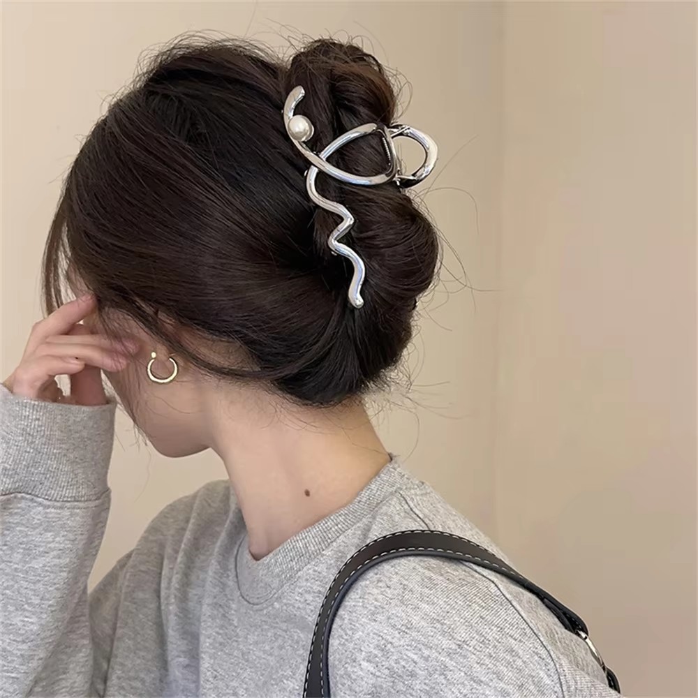 กิ๊บติดผมทรงคลื่นใหญ่แบบโลหะ ส - Women'S Accessories Gift Ideas บทวิจารณ์และราคา