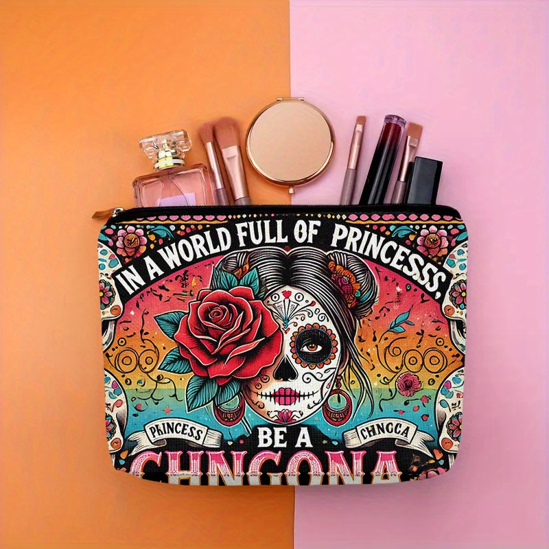 กระเป๋าเครื่องสำอางลายดอกไม้แล - Women Accessories Pouch บทวิจารณ์และราคา