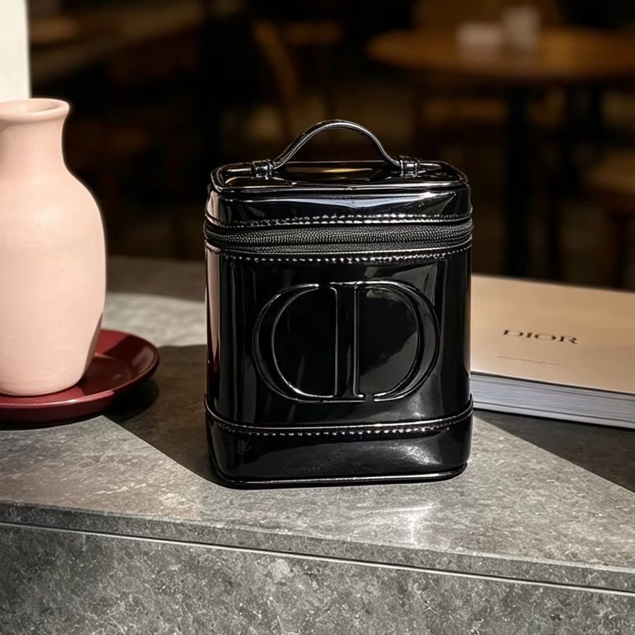 กระเป๋า DIORs สีดำแบบตาข่ายสำห - Women Accessories Pouch บทวิจารณ์และราคา