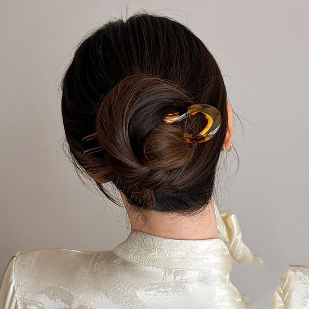 กิ๊บติดผมรูปตัวยู แฟชั่นลายกระ - Women Accessories Shop บทวิจารณ์และราคา