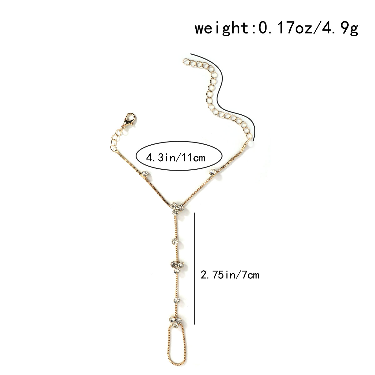 1 ชิ้น/สร้อยข้อมือประดับเพชรแบ - Women'S Accessories Gift Ideas บทวิจารณ์และราคา