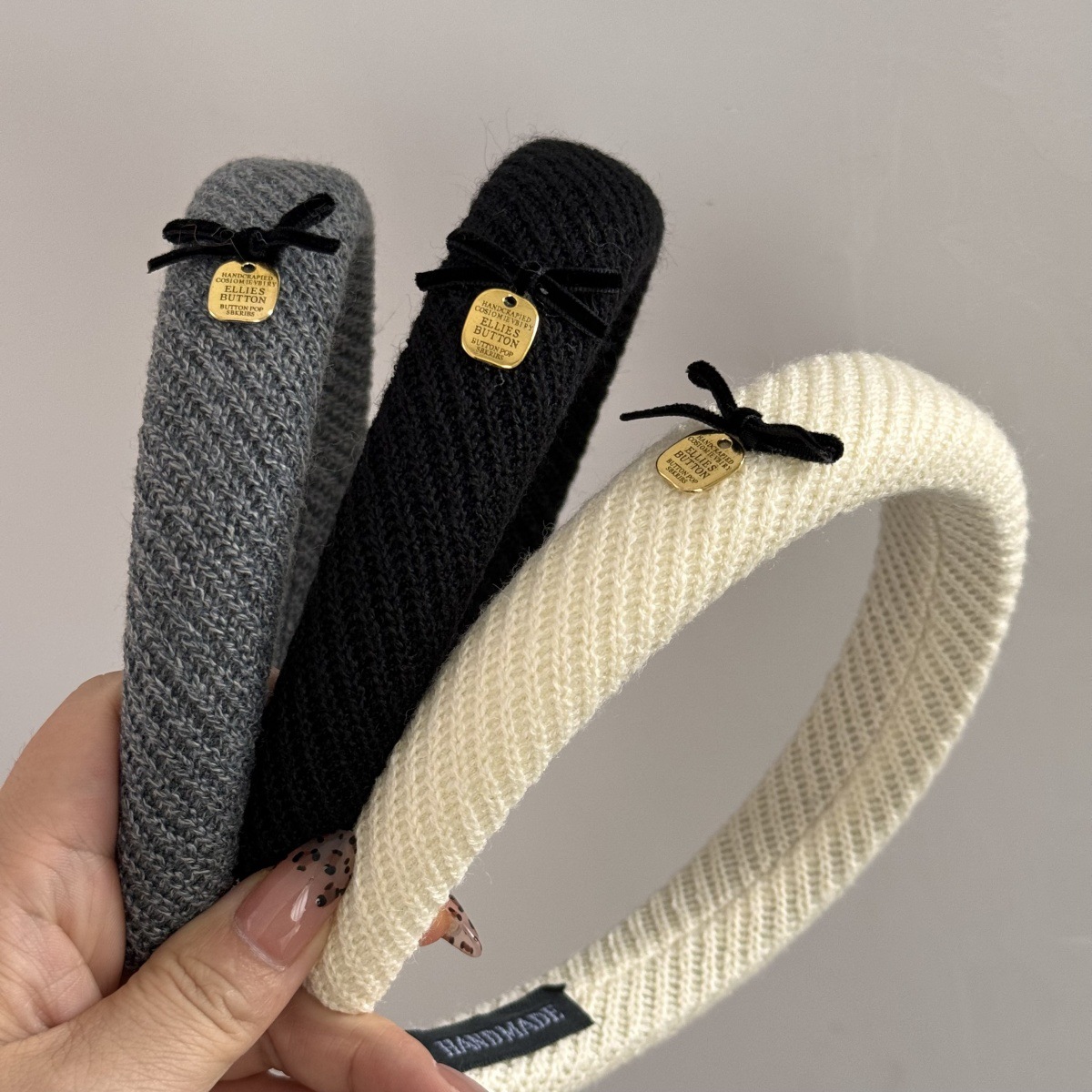 ยี่ห้อใหม่อ่อนโยนผ้าสีน้ําตาลแ - Accessories Brand For Women บทวิจารณ์และราคา