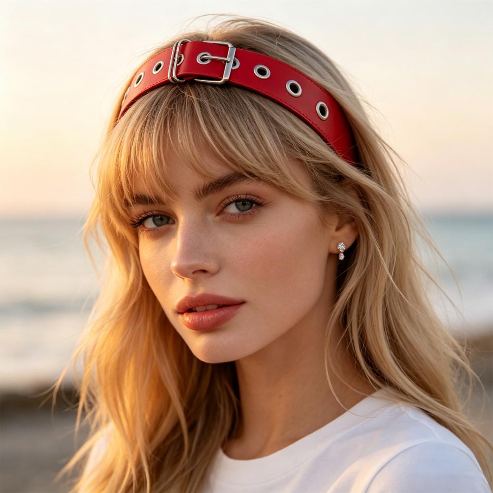 ที่คาดผมสไตล์พังก์ ทำมือจากหนั - Women'S Accessories Gift Ideas บทวิจารณ์และราคา