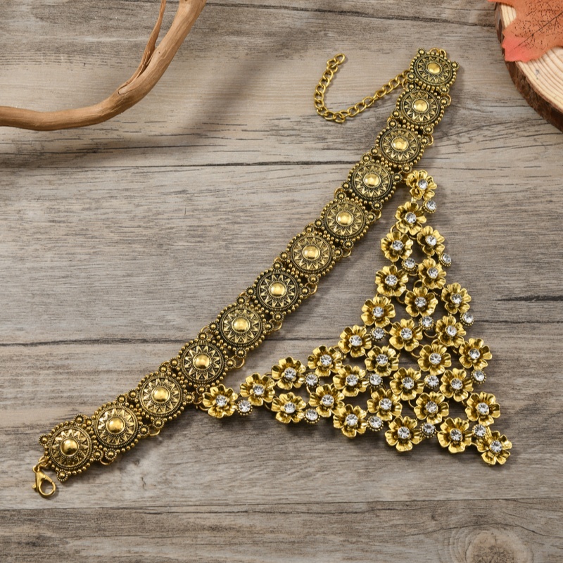 สร้อยคอสไตล์อียิปต์โบราณรุ่นให - Women'S Egyptian Accessories บทวิจารณ์และราคา