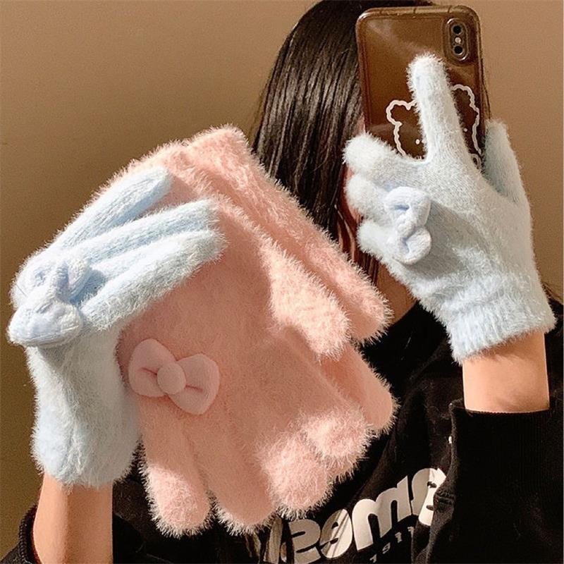 ถุงมือตุ๊กตาโบว์น่ารักหวานๆ สำ - Women'S Accessories Gift Ideas บทวิจารณ์และราคา